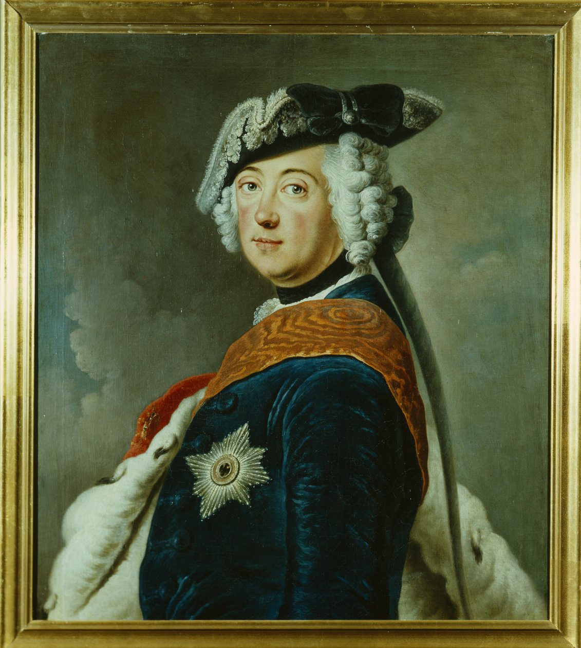 Frederik II de Grote van Pruisen door German School