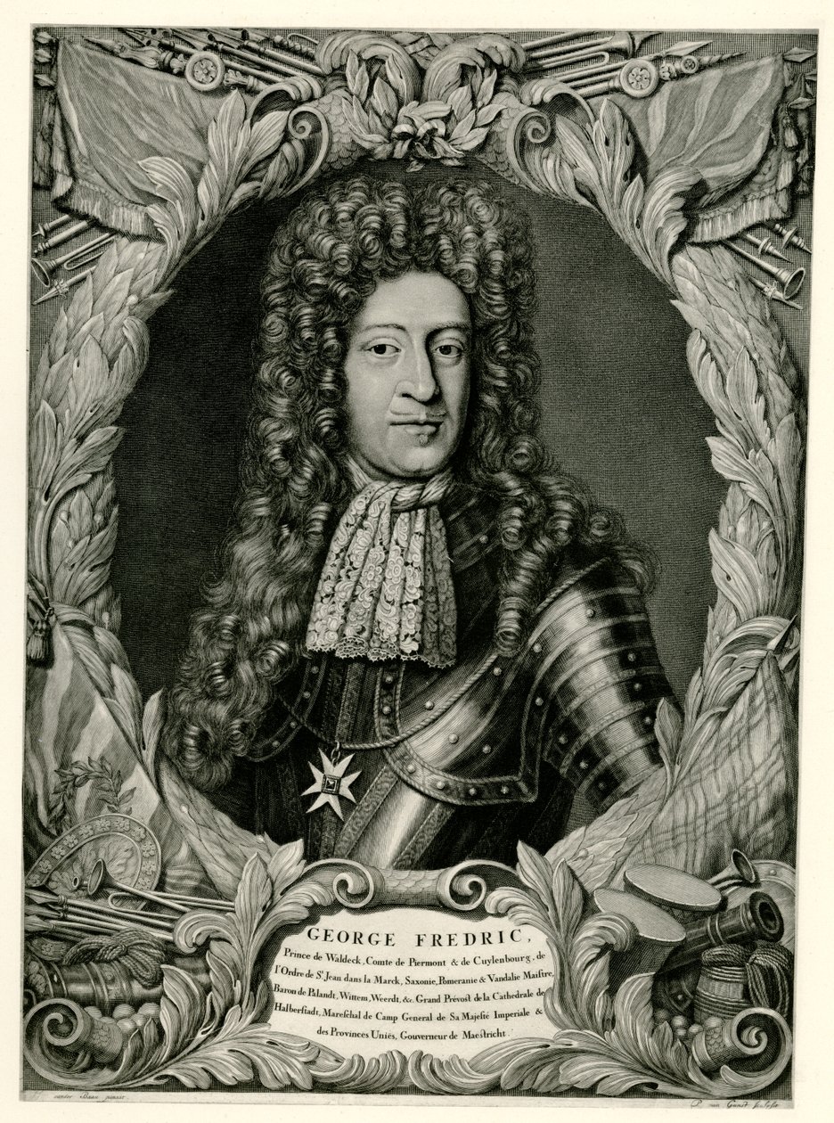 Georg Friedrich Vorst van Waldeck door German School