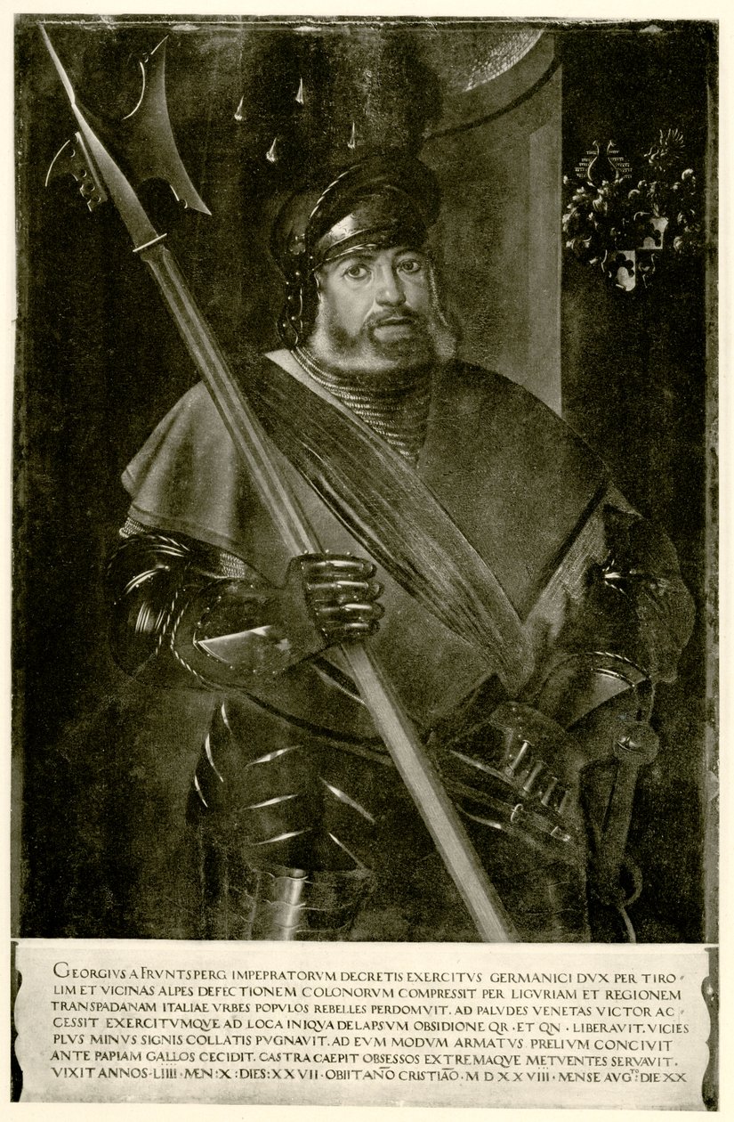 Georg von Frundsberg door German School