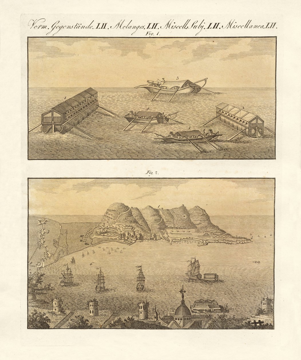 Gibraltar en de zwembatterijen door German School