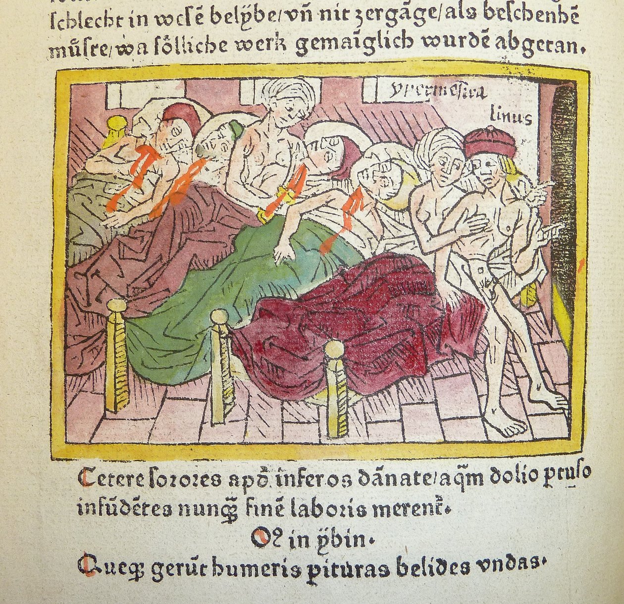 Hypermnestra, Lynceus door German School