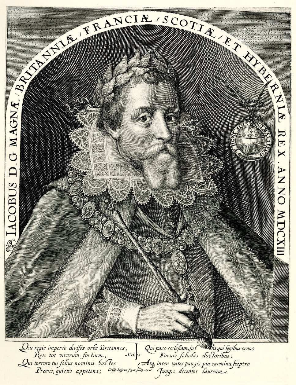 Jakob I. door German School