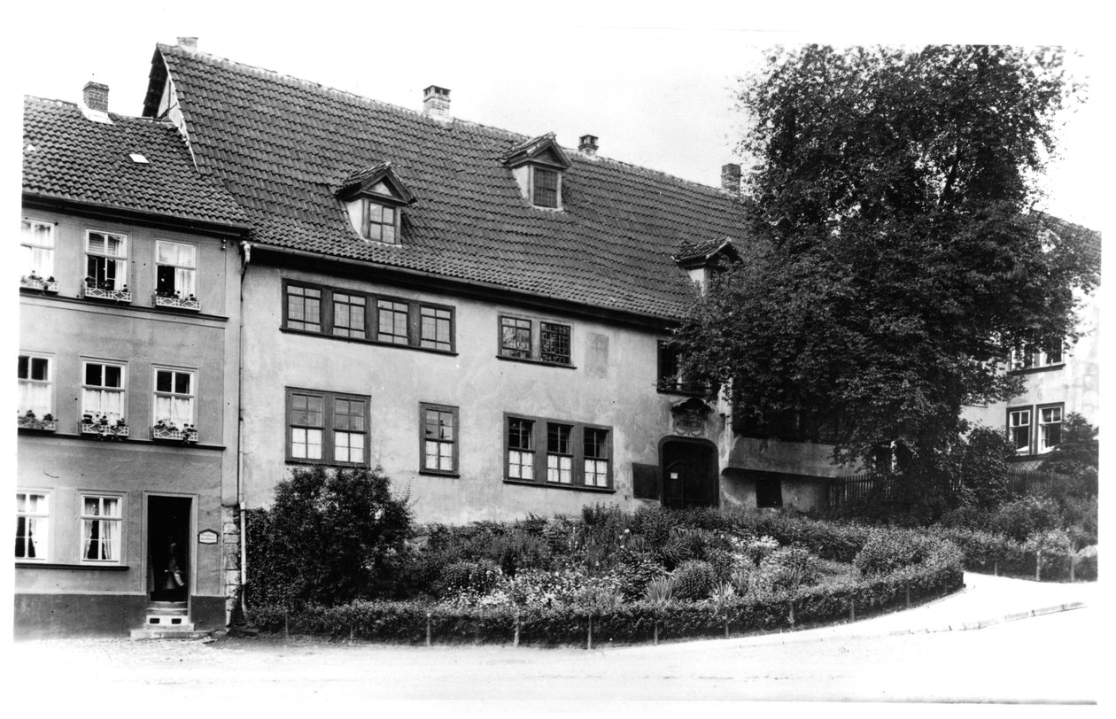 Huis van Johann Sebastian Bach (1685-1750) door German School