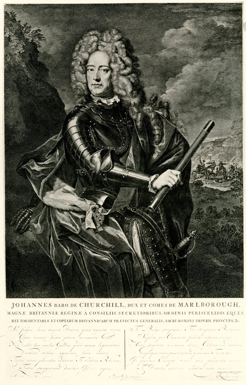 John Churchill door German School