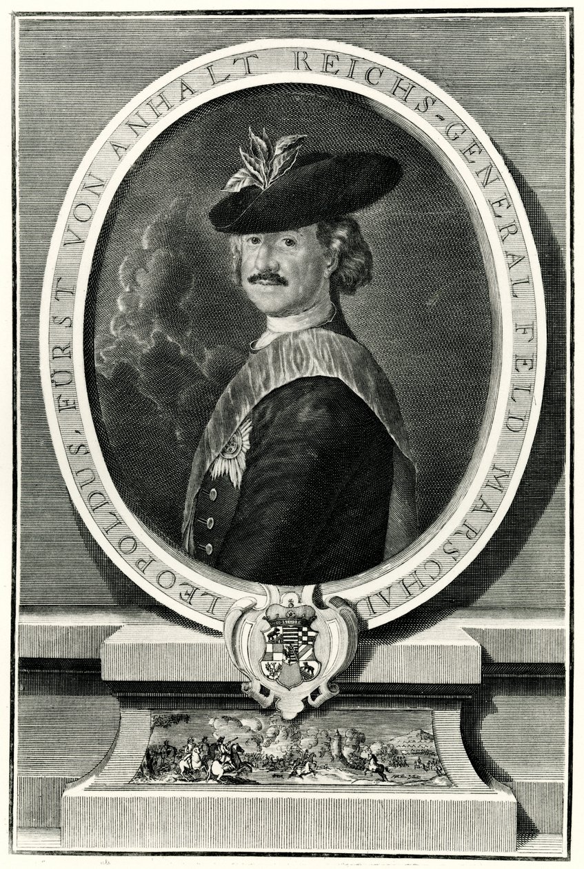 Leopold I door German School