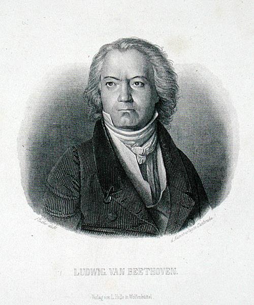 Ludwig van Beethoven (1770-1827) door German School
