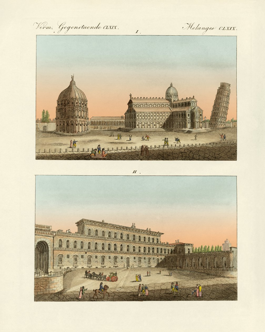 Vreemde gebouwen in Italië door German School