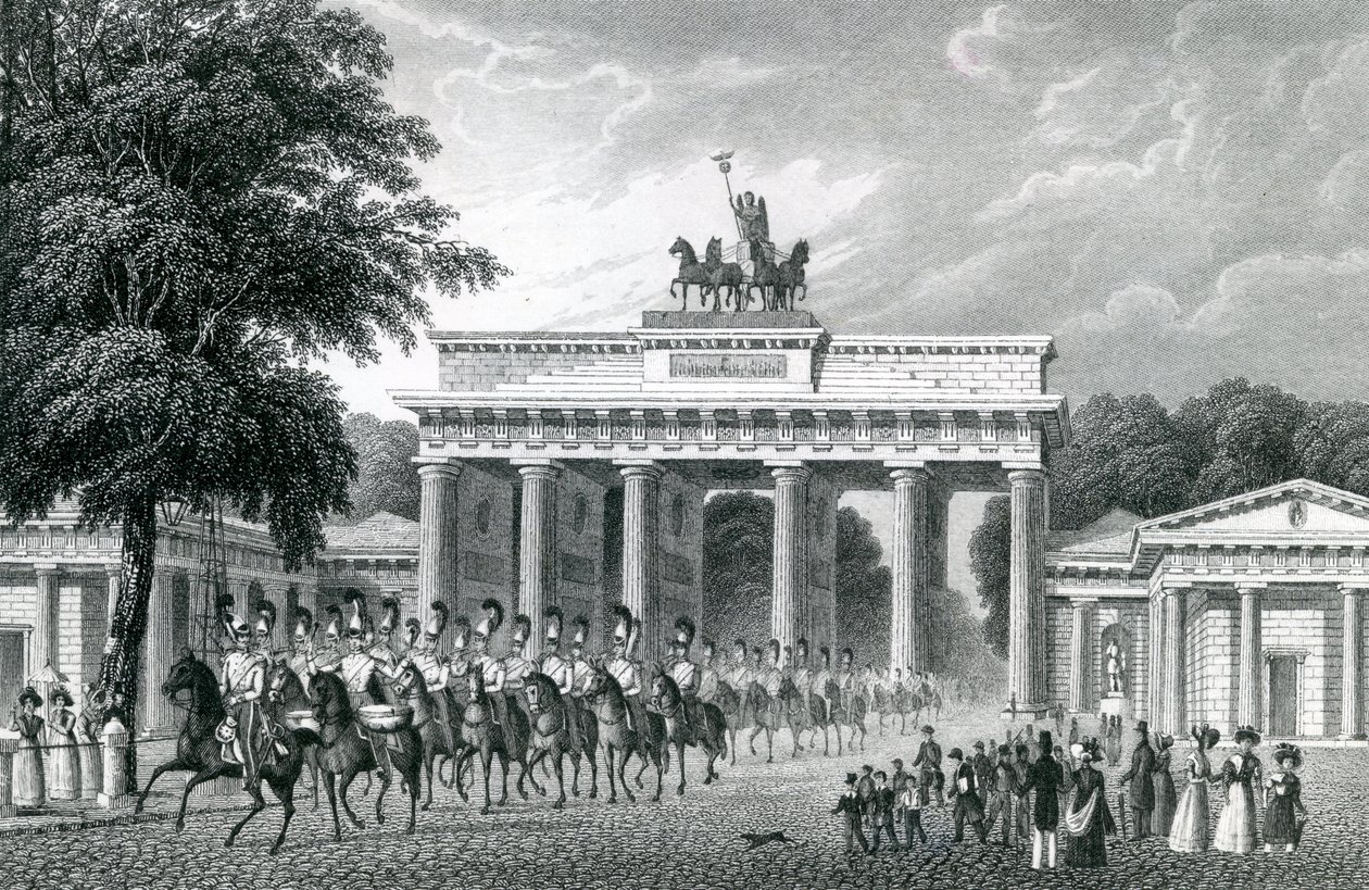 De Brandenburger Tor, Berlijn door German School