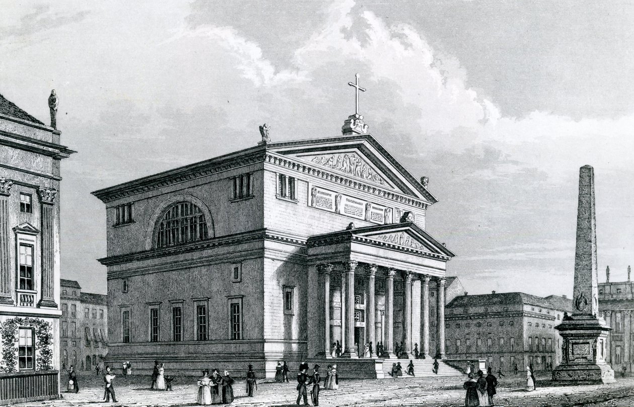 De Sint-Nicolaaskerk, Potsdam, Duitsland door German School