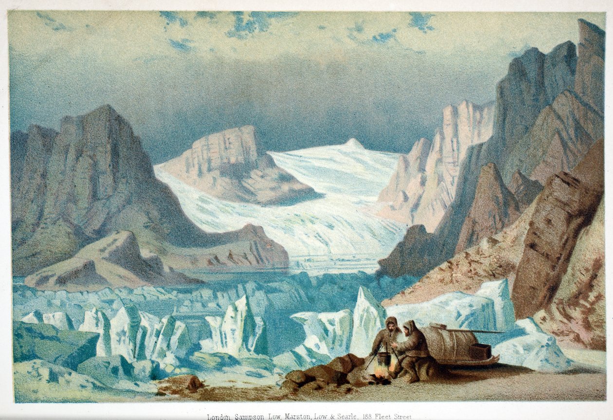 Tirol Fjord, Londen, 1874 door German School