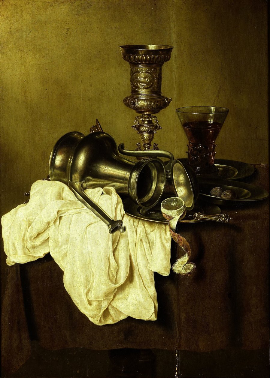 Stilleven door Gerret Willemsz. Heda