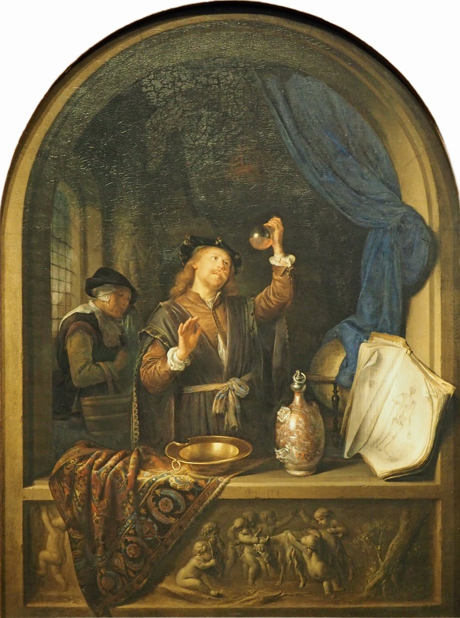 De Arts door Gerrit Dou