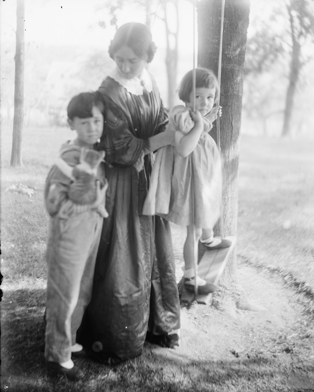 Mevrouw Turner en haar kinderen, 1910 door Gertrude Käsebier