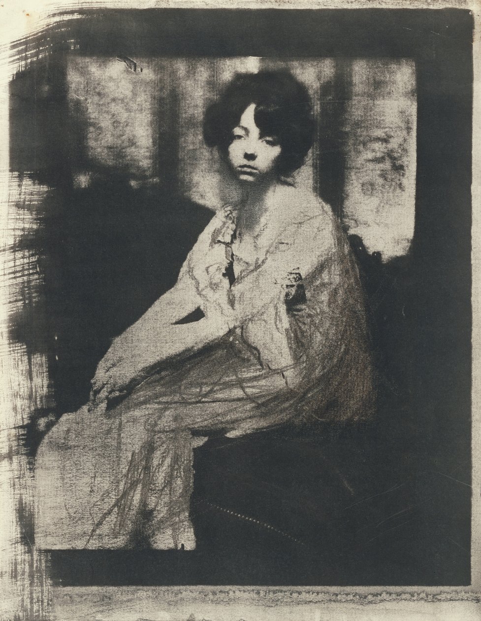 [Zittende vrouw] door Gertrude Käsebier