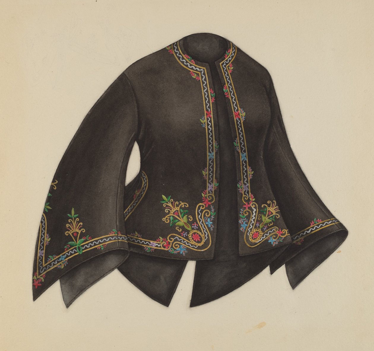 Jas, ca. 1939 door Gertrude Lemberg