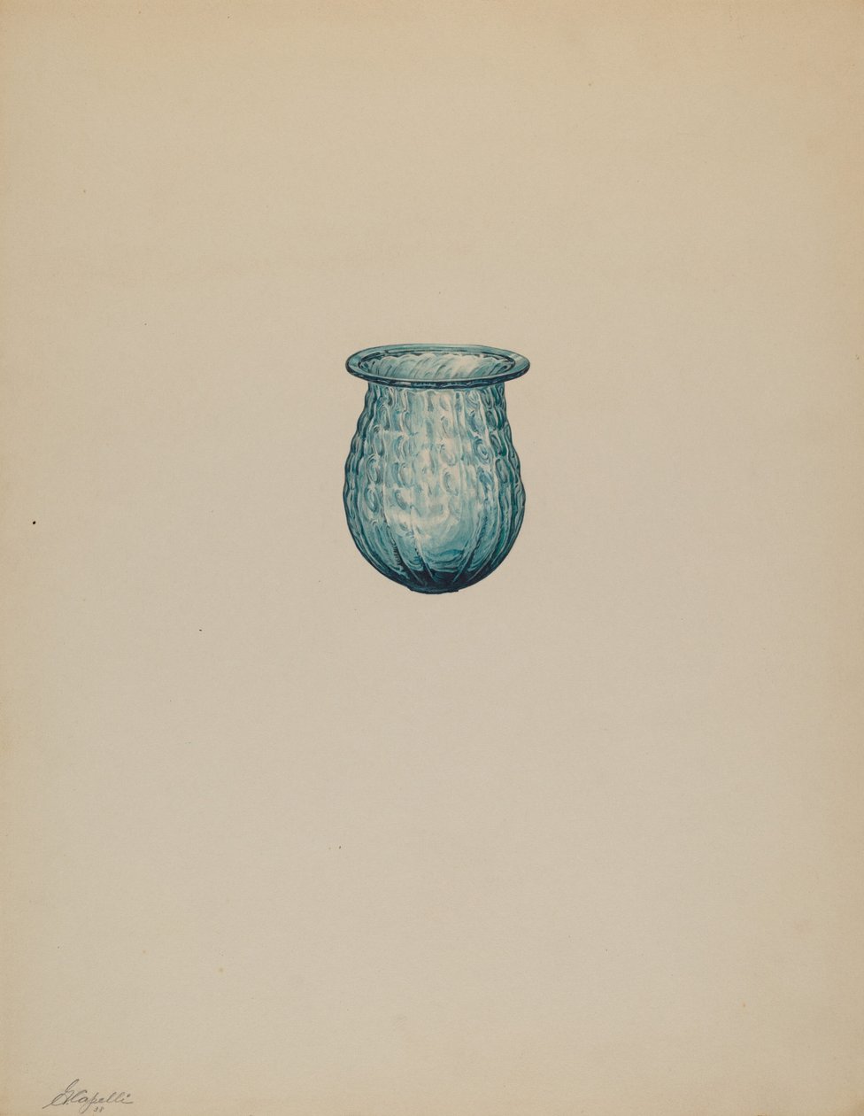 Kerstlicht, 1938 door Giacinto Capelli