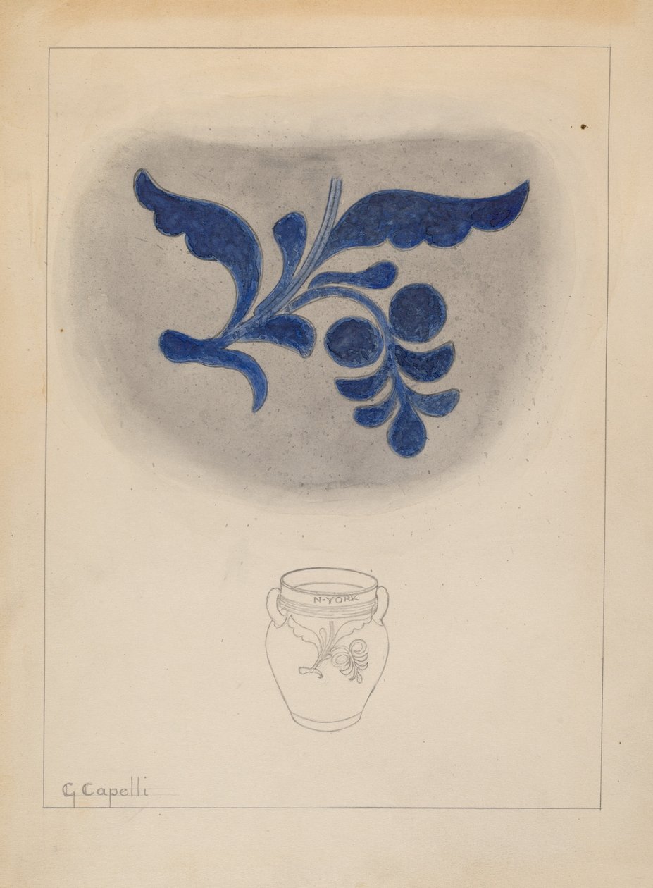 Pot door Giacinto Capelli