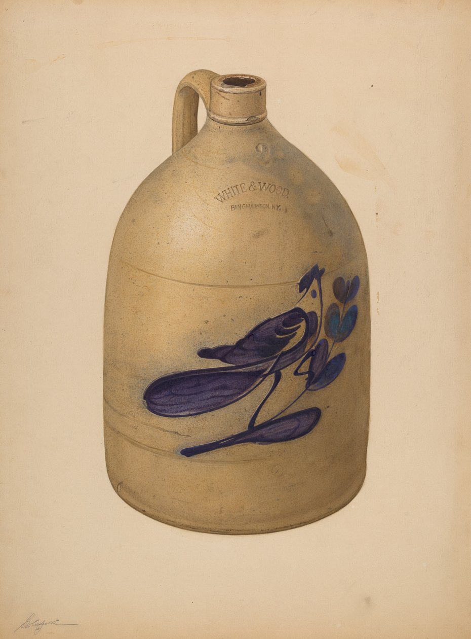 Kruik, c. 1941 door Giacinto Capelli