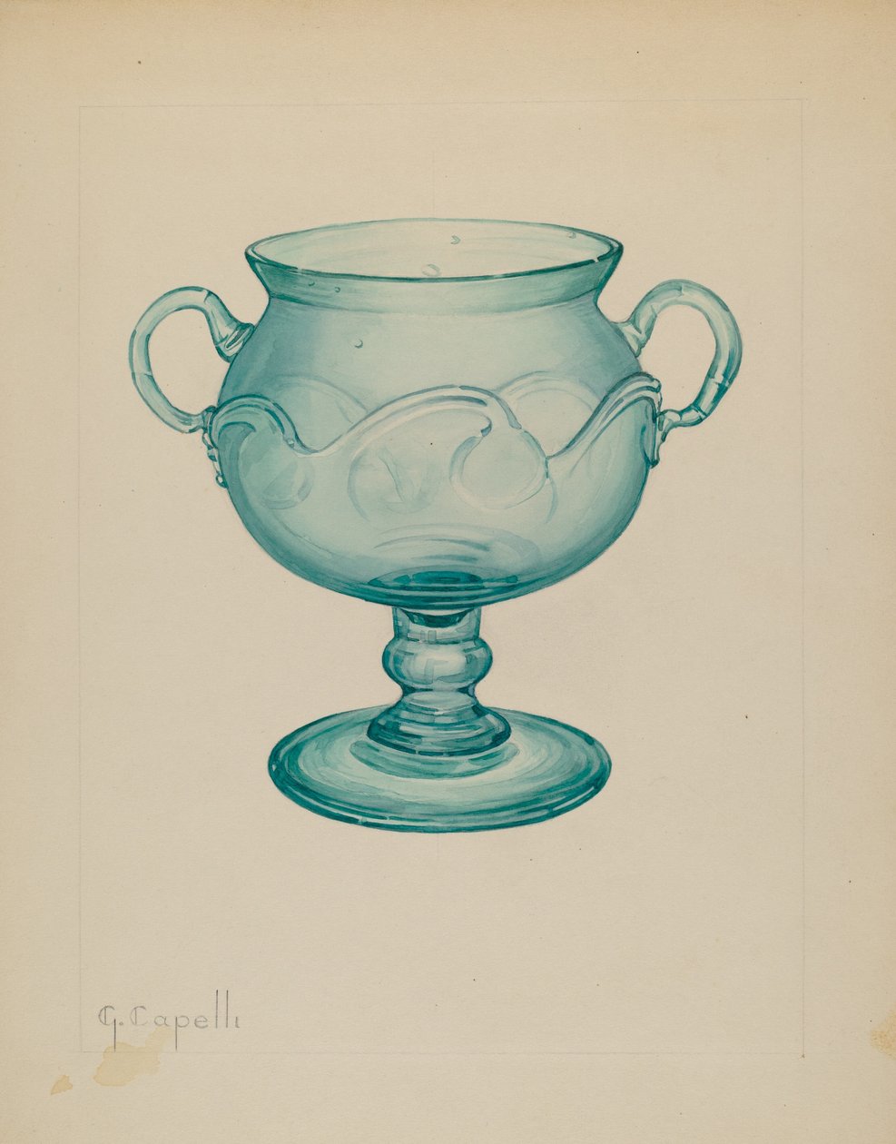Kan, ca. 1937 door Giacinto Capelli