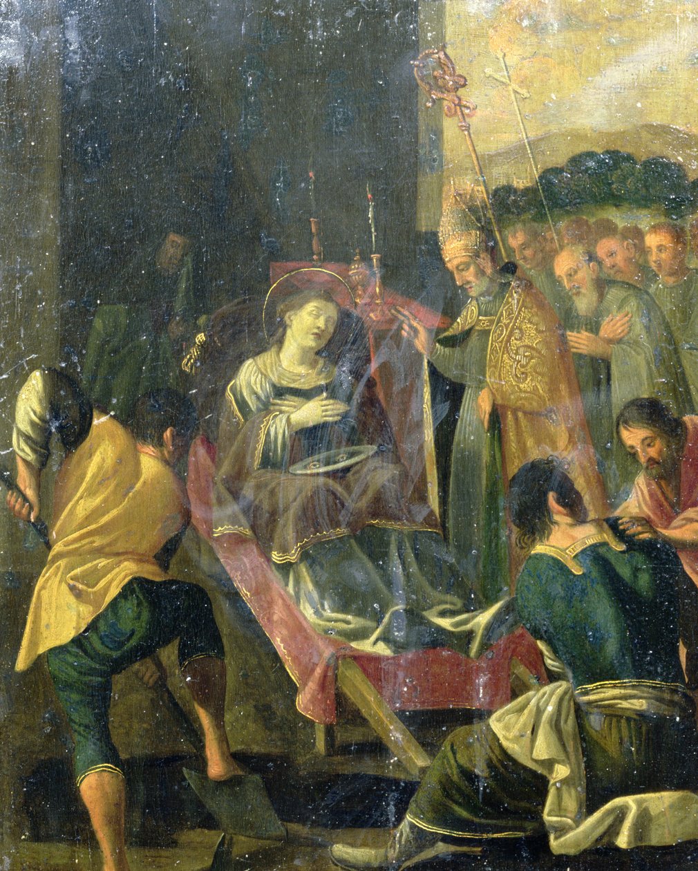 St. Johannes de Evangelist door Giacomo Jaquerio