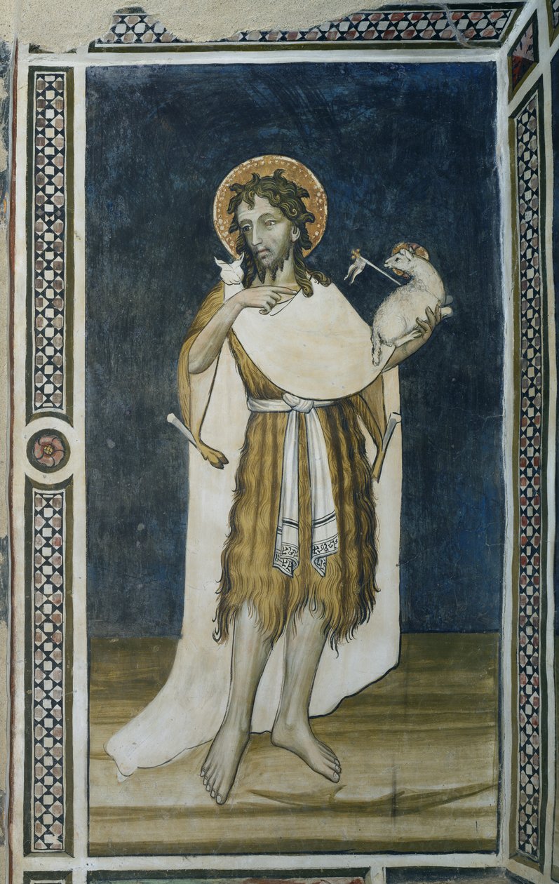 Johannes de Doper door Giacomo Jaquerio