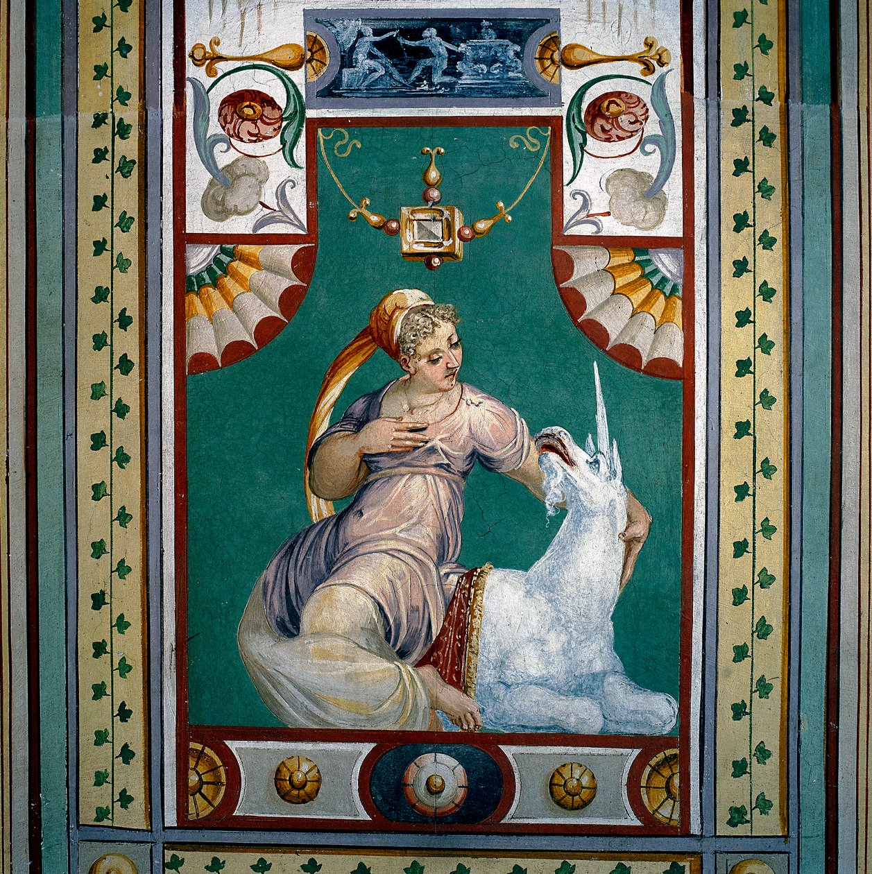Allegorie van Kuisheid door Giallo Fiorentino