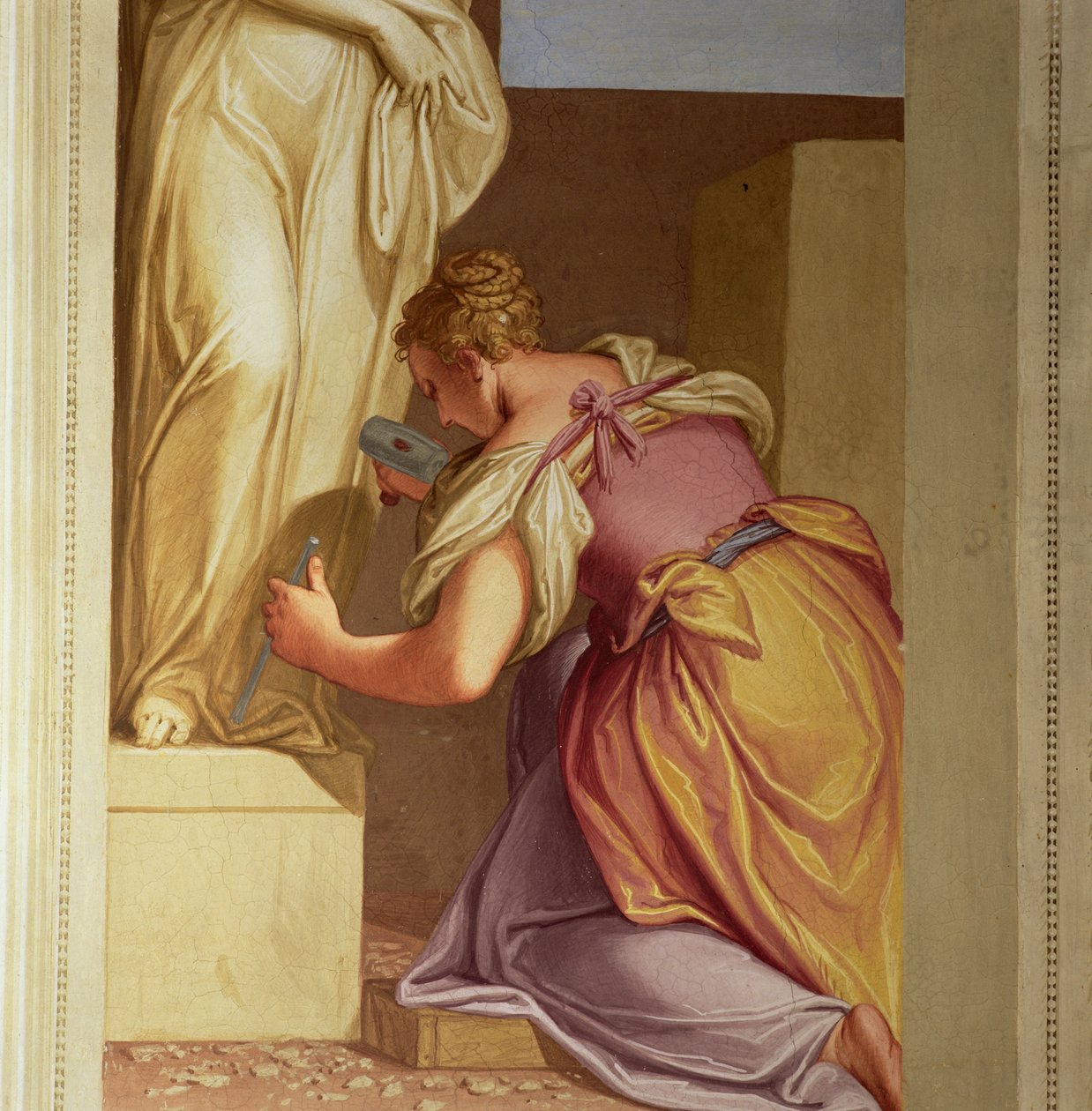 Het Beeldhouwwerk door Giambattista 1526 78 Zelotti