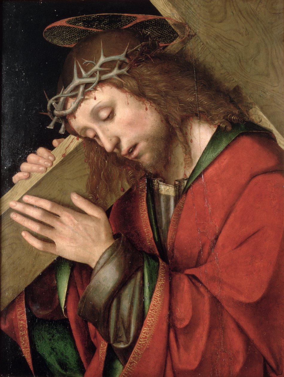 Christus draagt het kruis door Gian Francesco de