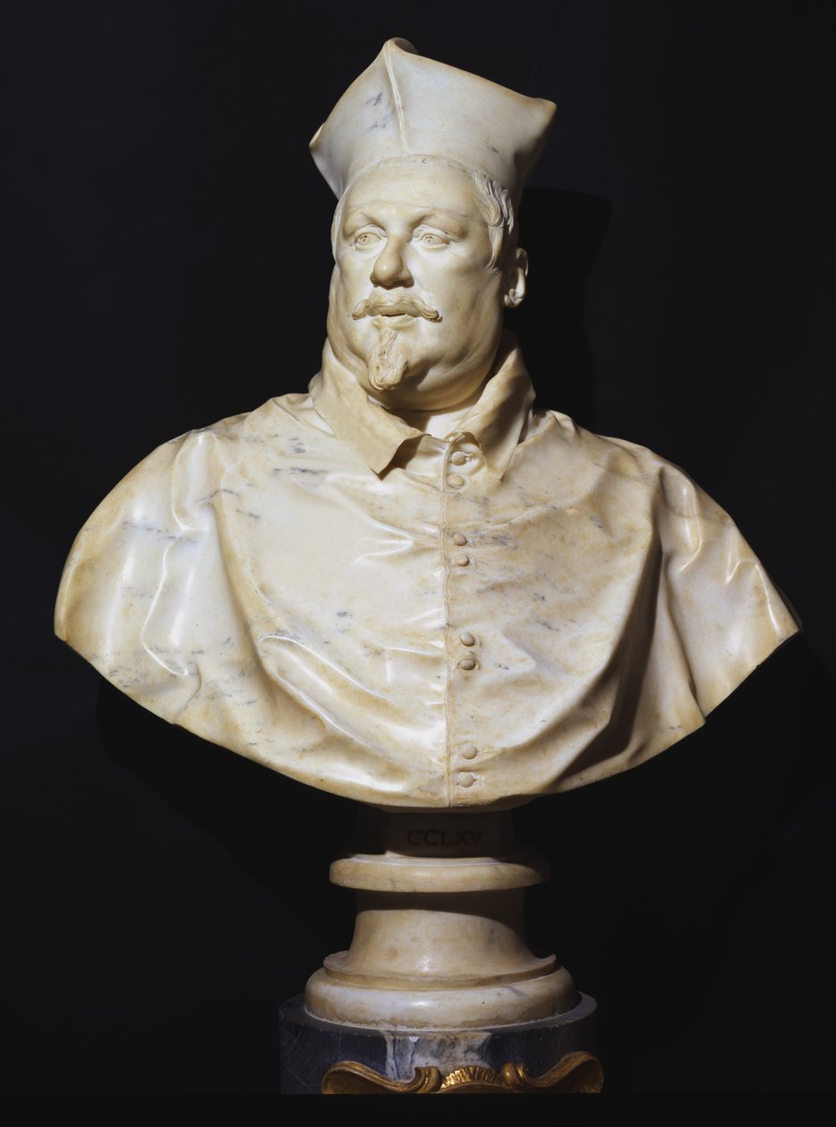 Scipione Borghese, 1632 (marmer) door Gian Lorenzo Bernini