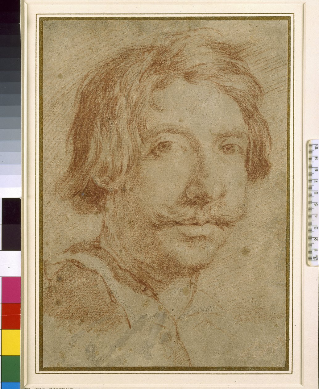 Het zogenaamde zelfportret, 17e eeuw door Gian Lorenzo Bernini