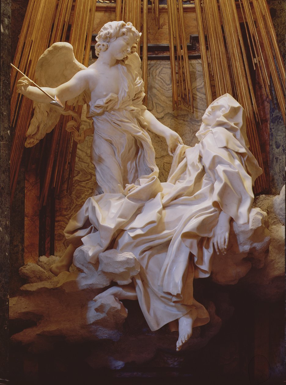 Extase van de Heilige Teresa door Gian Lorenzo Bernini