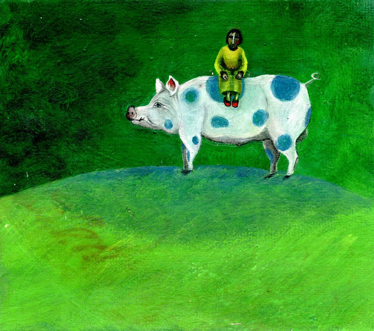 Mijn Blauw-gevlekte Varken Nam Me Mee Naar Huis, 2003 door Gigi Sudbury