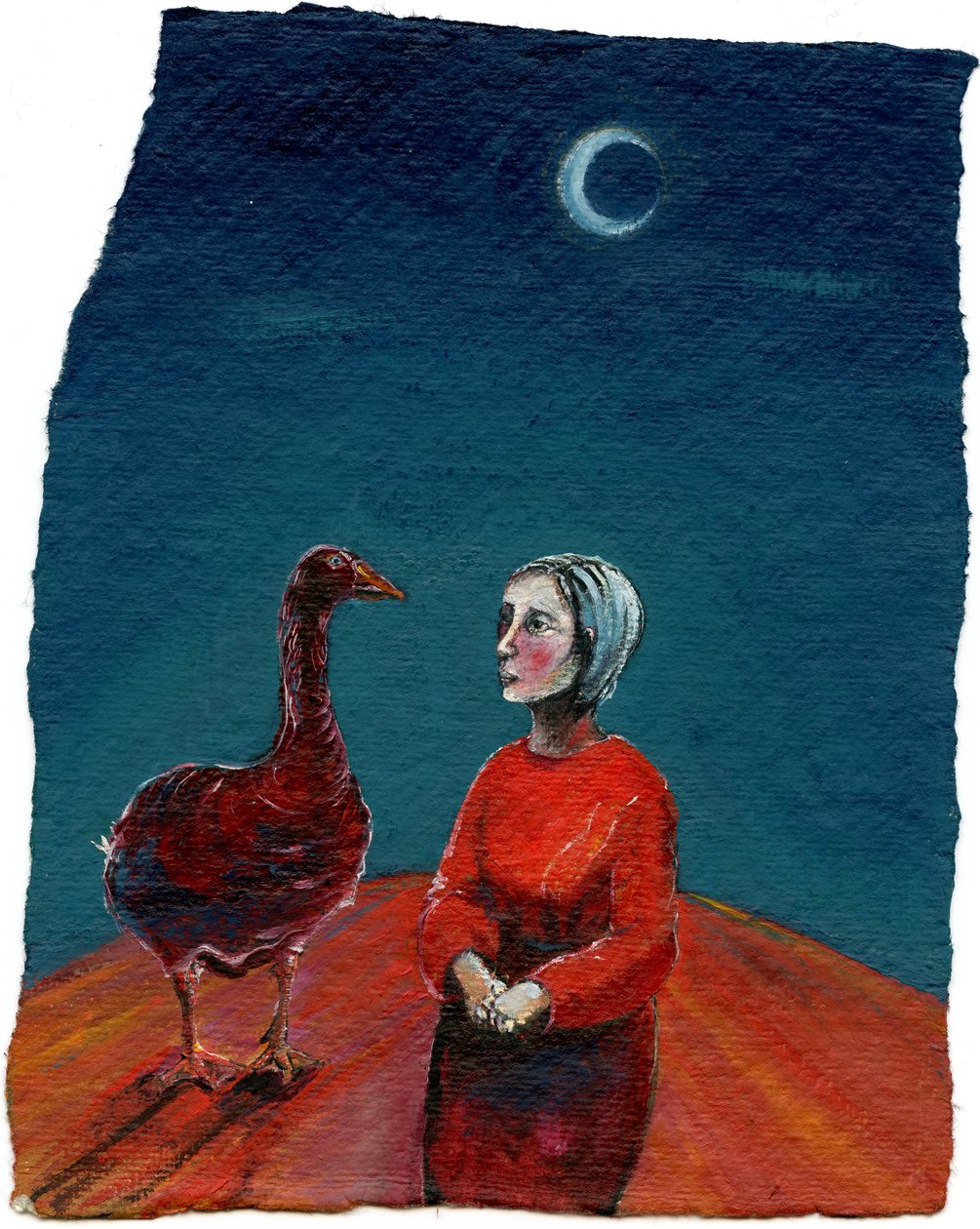 Mijn gans, 2004 door Gigi Sudbury