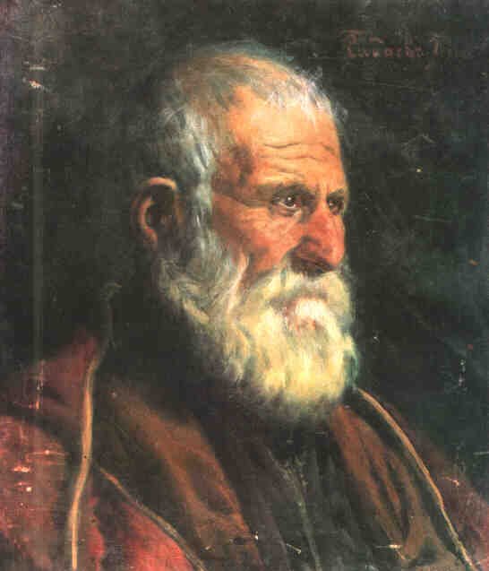 Oude Georgiër door Gigo Gabashvili
