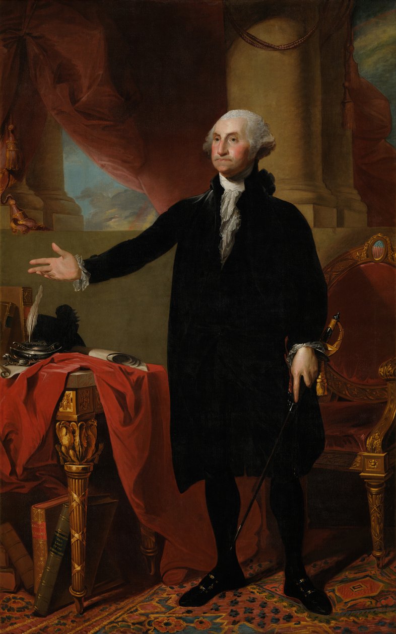 George Washington door Gilbert Stuart