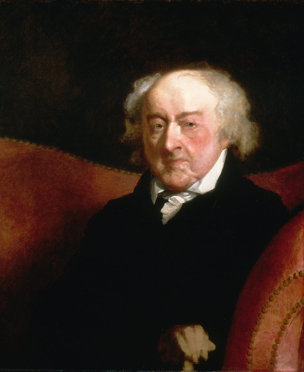 John Adams door Gilbert Stuart
