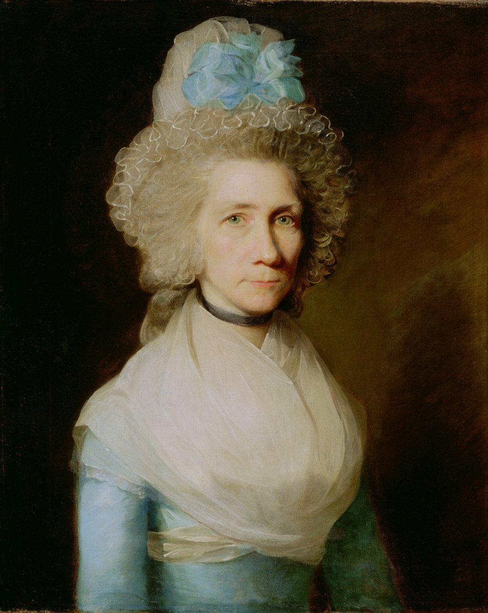 Portret van Elizabeth Caldwell door Gilbert Stuart