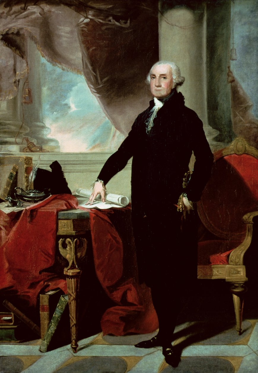 George Washington door Gilbert (after) Stuart