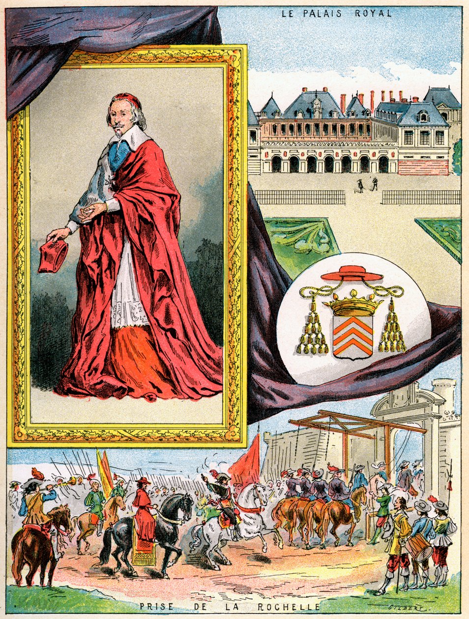 Kardinaal Richelieu, 1898 door Gilbert