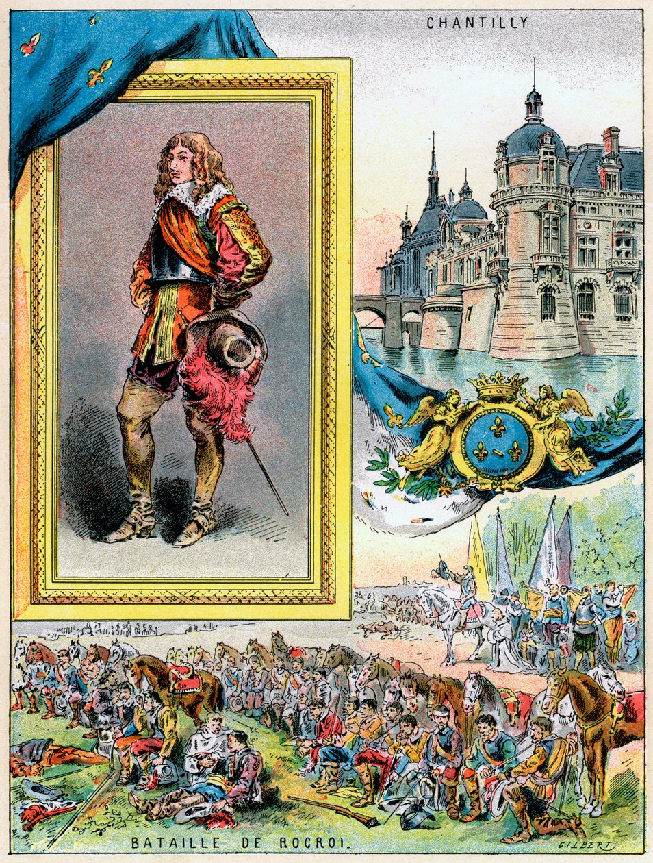 Louis II de Bourbon, Prins de Condé, 1898 door Gilbert