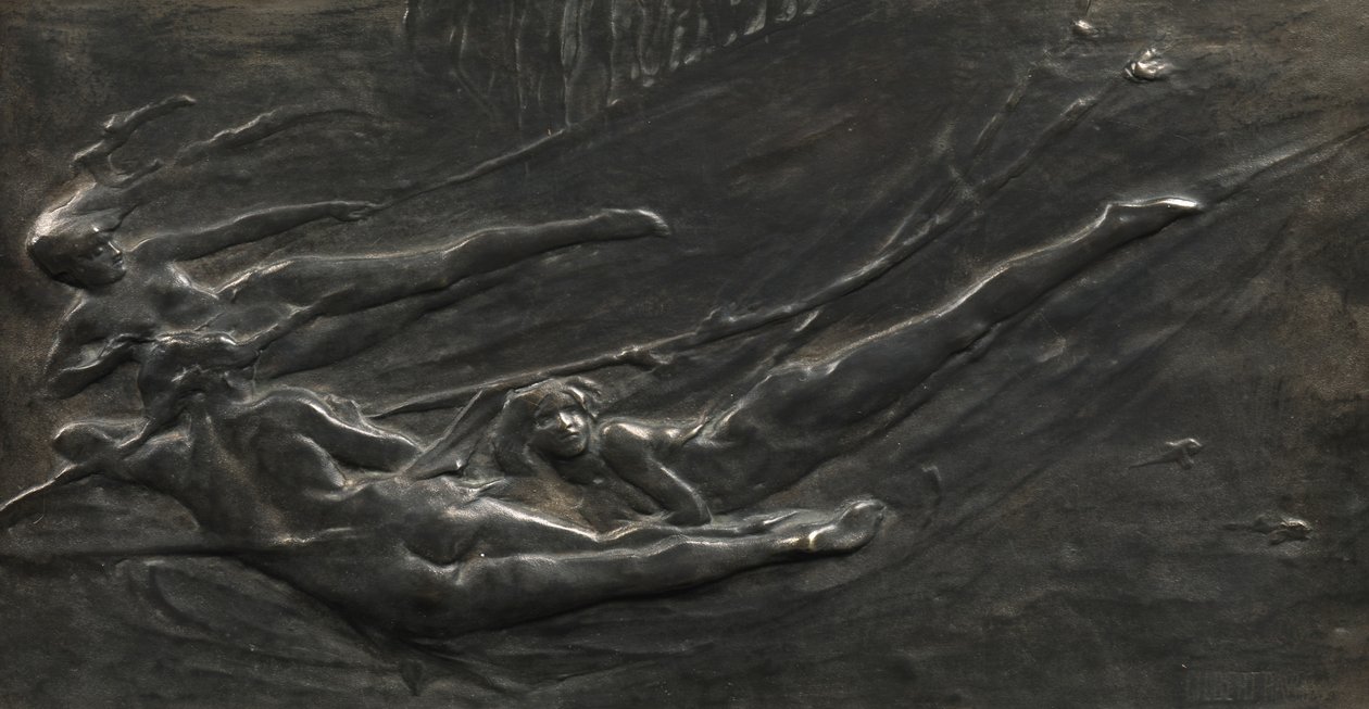 Het verlatene, eerste gieting 1900 (brons) door Gilbert Bayes