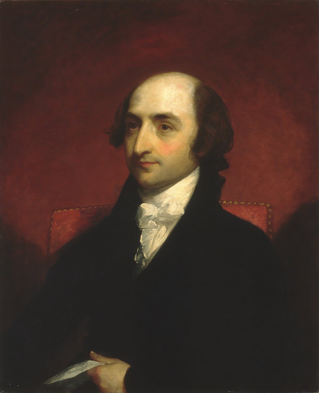 Albert Gallatin door Gilbert Stuart