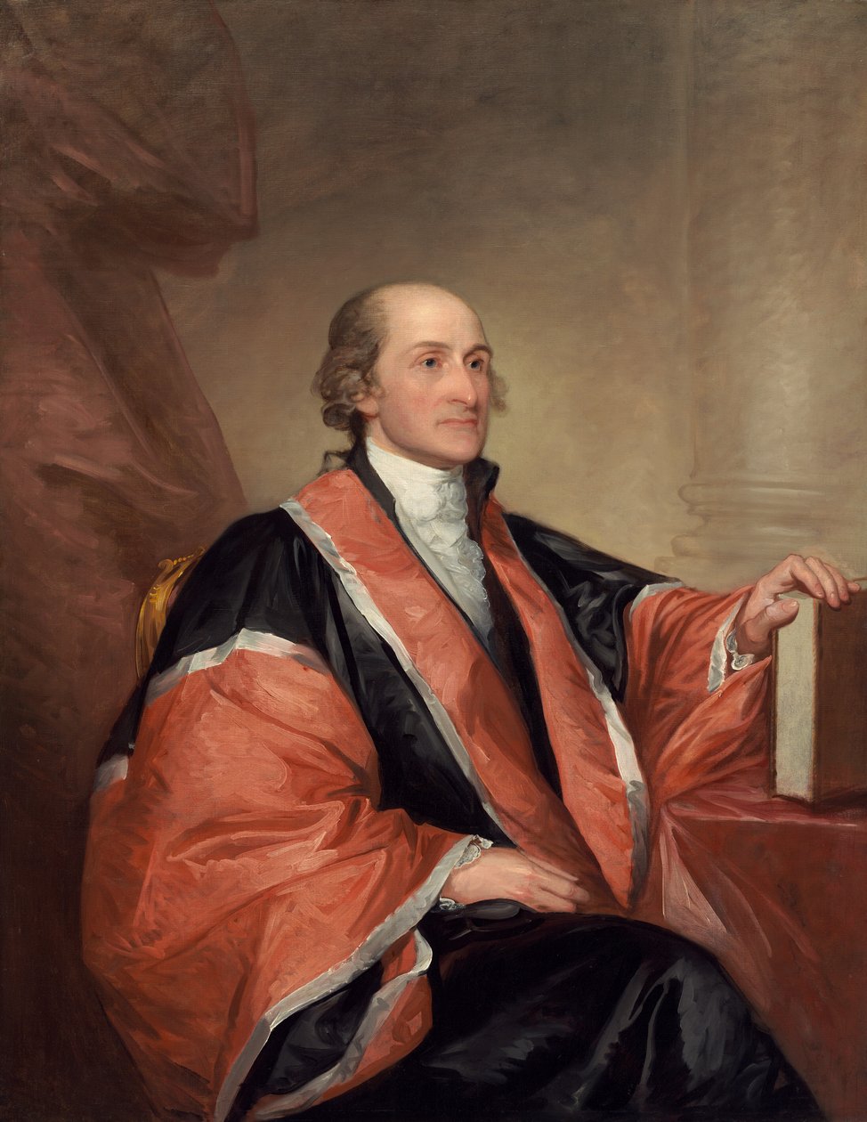 John Jay door Gilbert Stuart