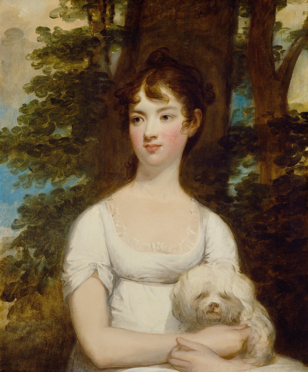 Mary Barry door Gilbert Stuart