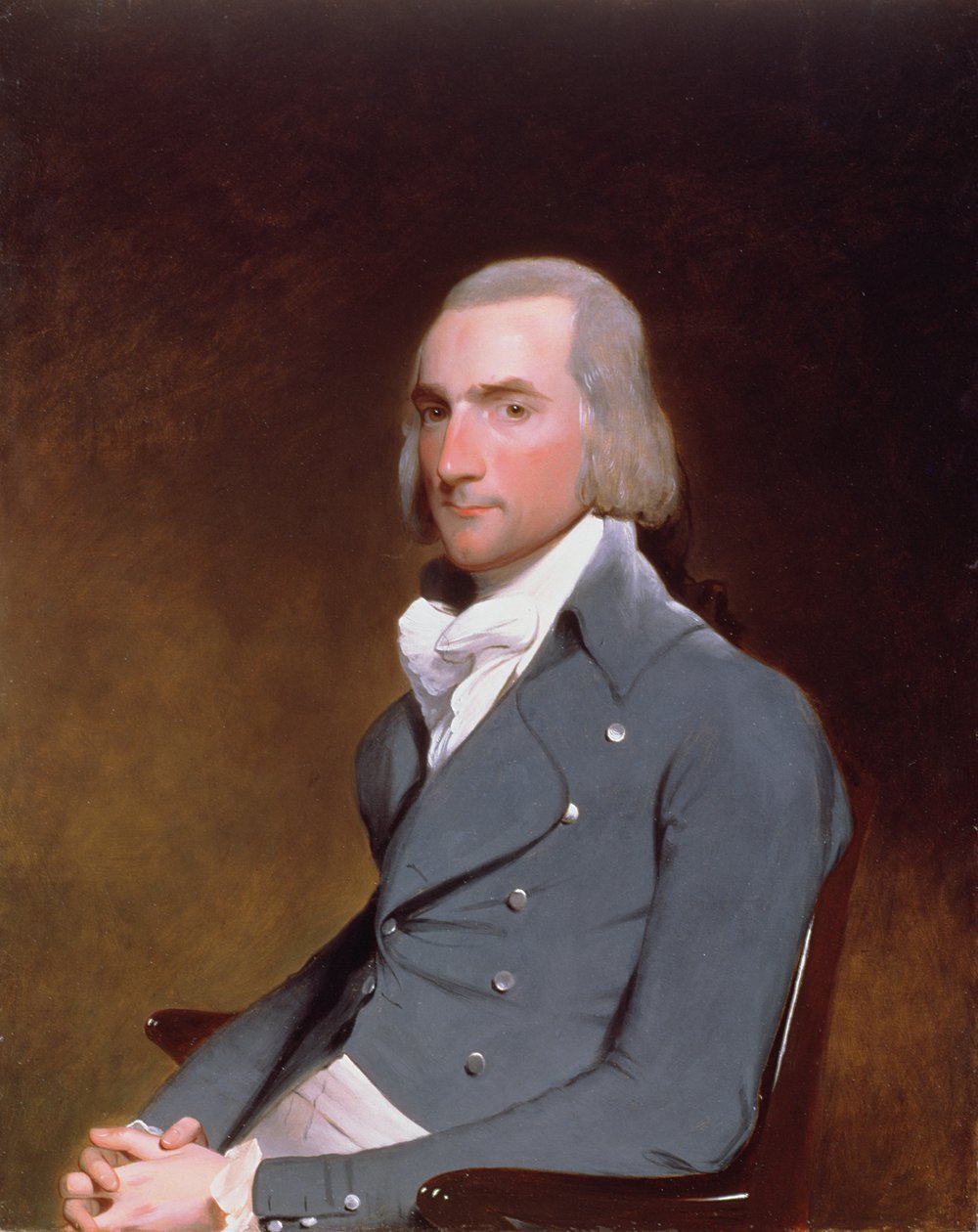 Portret van John Jacob Astor door Gilbert Stuart