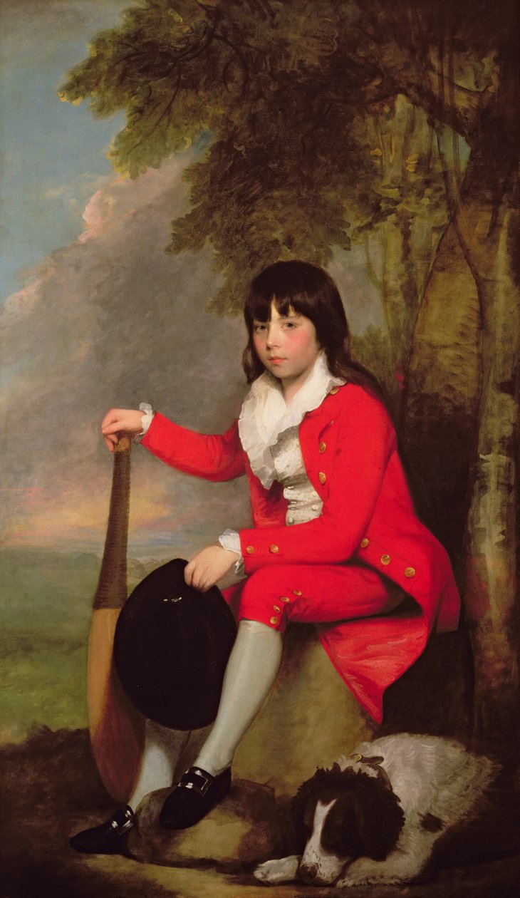 Portret van Meester Day door Gilbert Stuart