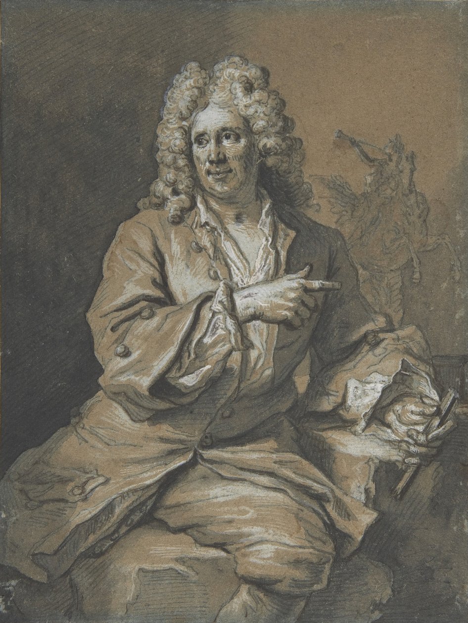 De beeldhouwer Antoine Coysevox door Gilles Allou