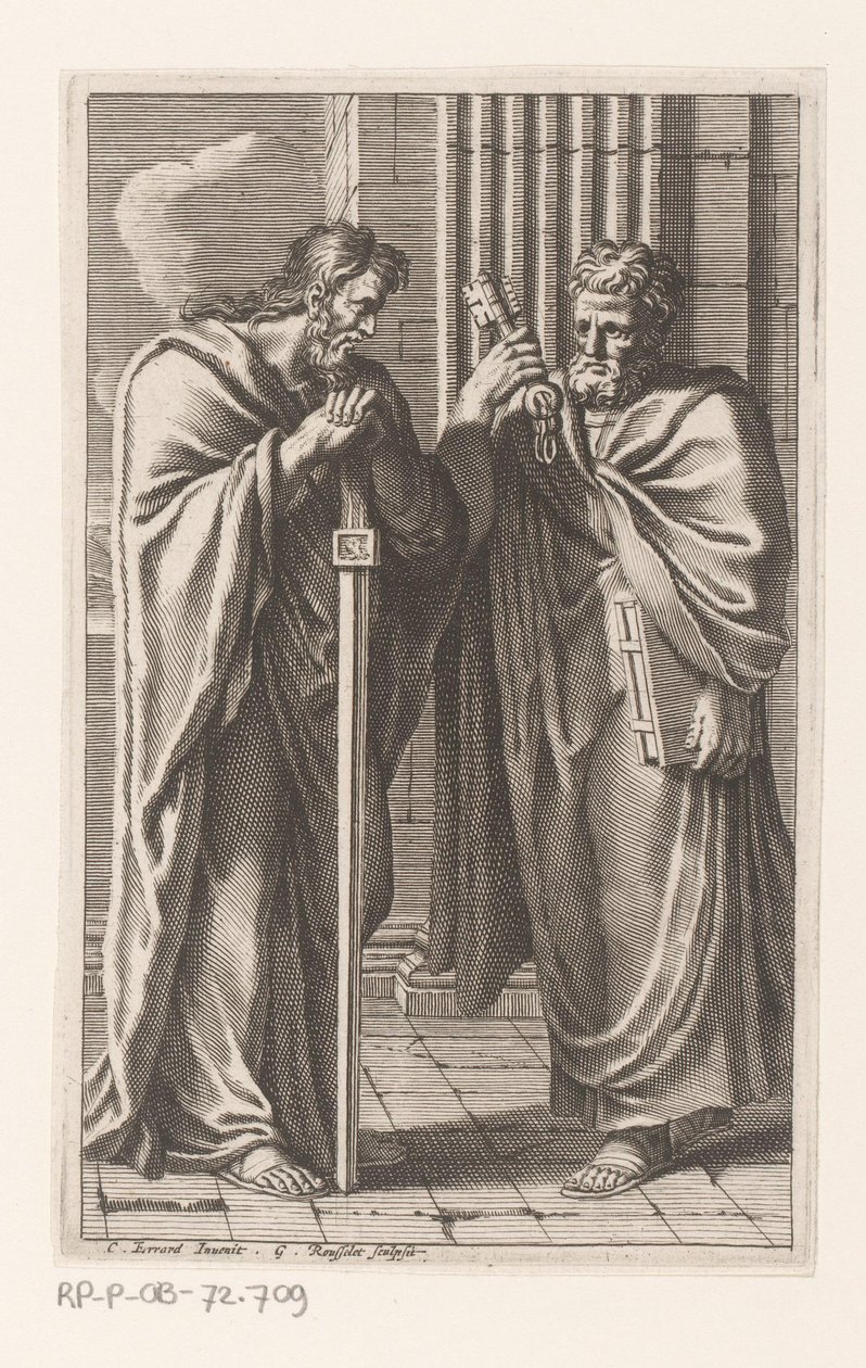 Petrus en Paulus door Gilles Rousselet