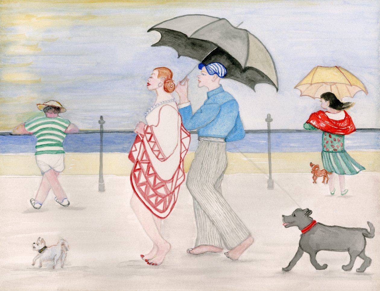 Promenade door Gillian Lawson