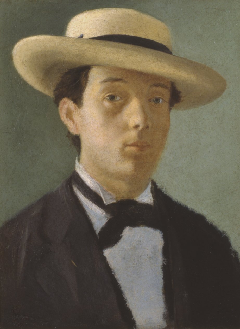 Portret van een Jongeling door Gioacchino Toma